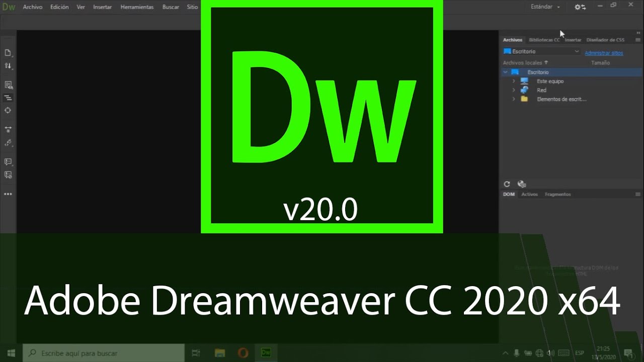 Adobe Dreamweaver CC Crack 20.0.0 2020 Crack Free Download 